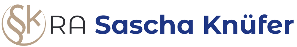 RA Sascha Frank Knüfer – Logo-Gestaltung