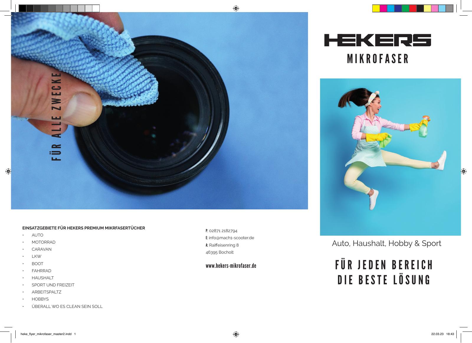 Hekers – Produktflyer · Archiv