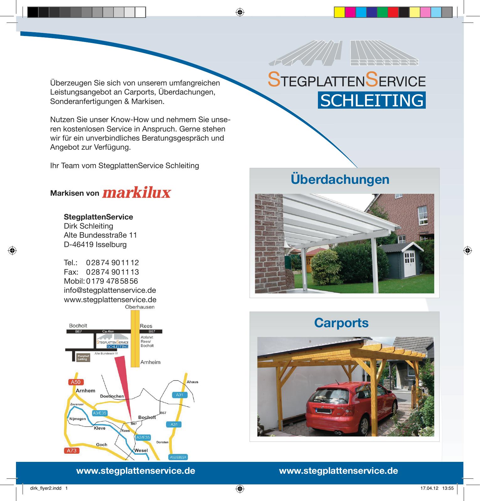 StegplattenService Schleiting – Leistungsflyer · Archiv